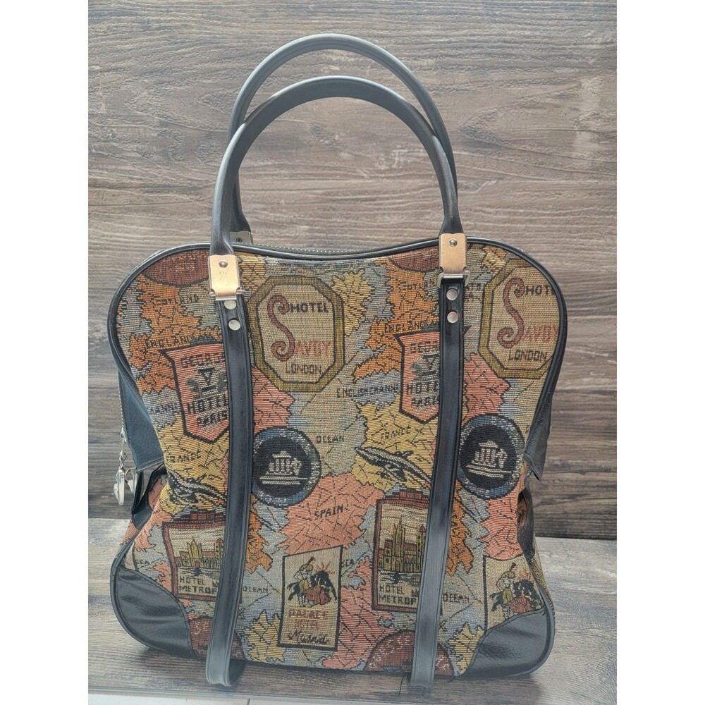 Womens Vintage Carpet  Travel Carry On Shoulder Bag Unbranded
